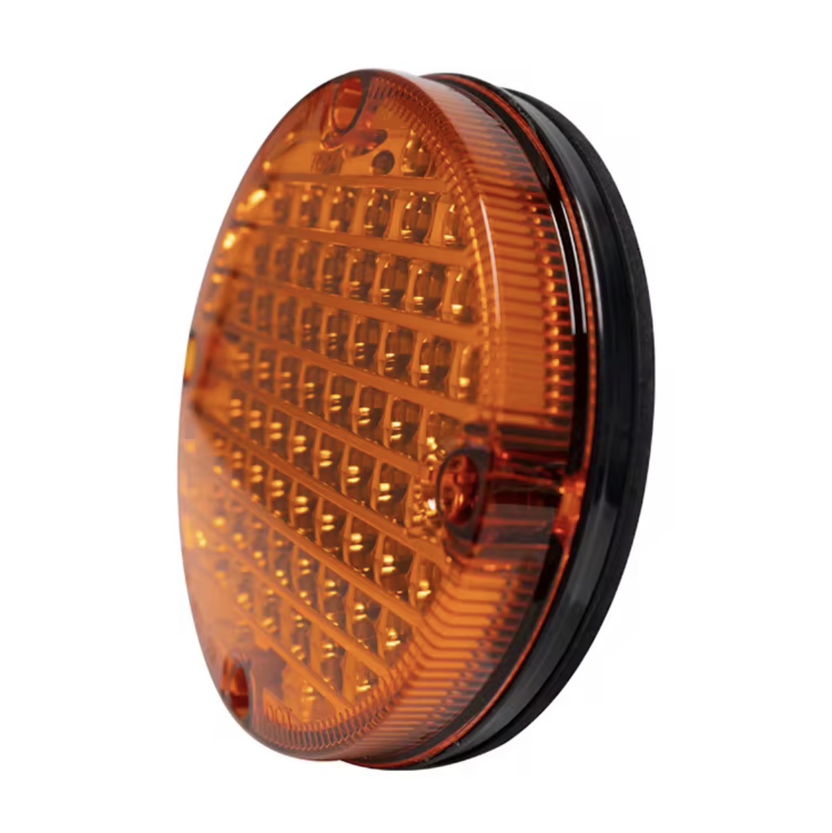 DOT Approval 24V Amber Red Round School Bus Beacon Light LED Flashing Warning Lights