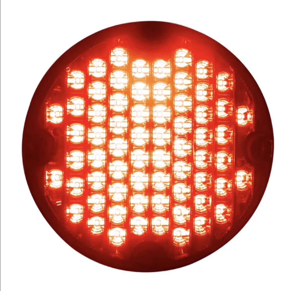 DOT Approval 24V Amber Red Round School Bus Beacon Light LED Flashing Warning Lights
